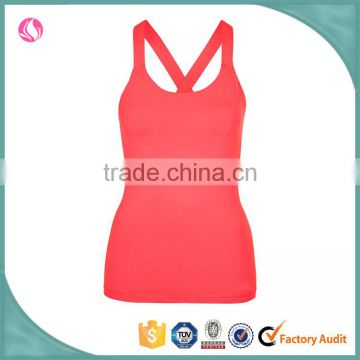 Wholesale women sportswear gym yoga tops , running tank tops