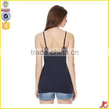 Customize 95% Cotton and 5% Spandex Womens Tank Tops photo-2