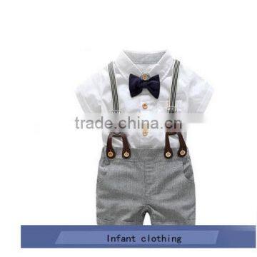 2018 New Summer Infant Bodysuit Clothing Vest Clothing Pant Clothing