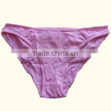 Plain Dyed briefs underwear for woman