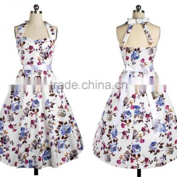 walson Womens Ladies New Floral Vintage 1950s Rockabilly Party Prom Tea Dress