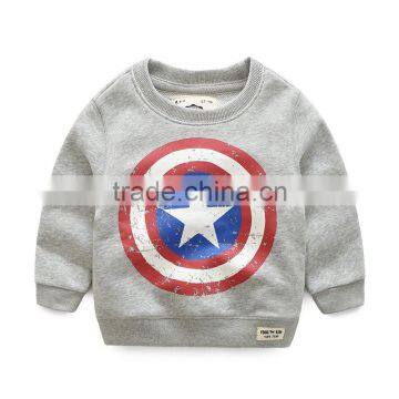Wholesale Autumn Long Sleeves Boys Kids Cotton Printed Sweatshirt photo-3