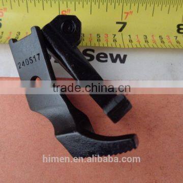 LONG LEFT TOE ZIPPER WALKING FOOT SINGER CONSEW JUKI 241 BROTHER TACSEW ARTISAN photo-2