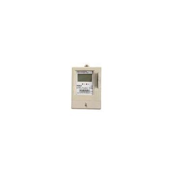 IP54 Smart IC card Prepaid energy meters 1 phase two wire 118mm110mm61mm