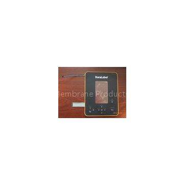 Yellow Flexible Membrane Switch , Toys Push Button membrane switch