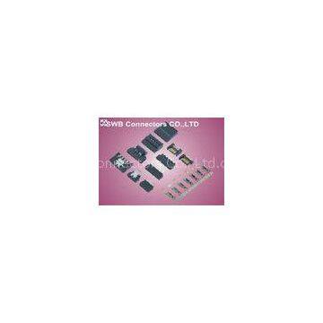 Electronic Power Male SATA Connector , Wafer and Terminal 1.27mm Pitch IDC Crimp Style
