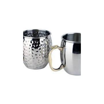 MM023 16oz Stainless Steel Barware Moscow Mule Mugs Beer Cup PIT Mugs