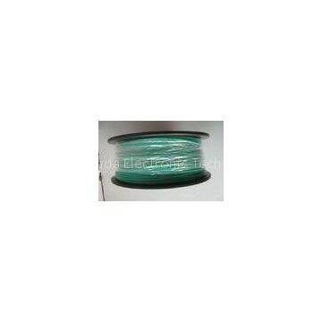 1.75mm Green Transparent ABS Filament For Reprap 3D Printing , Grade A