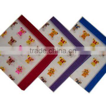 wholesale cotton cartoon character print hanky