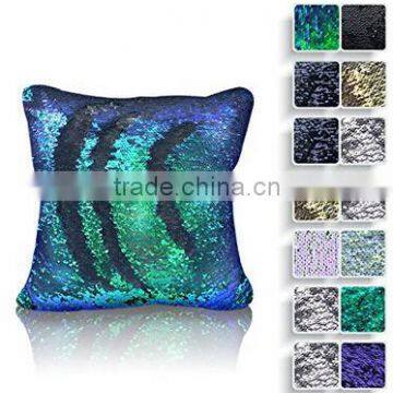 Facebook Amazon hottest mermaid pillow change colors sequin pillow