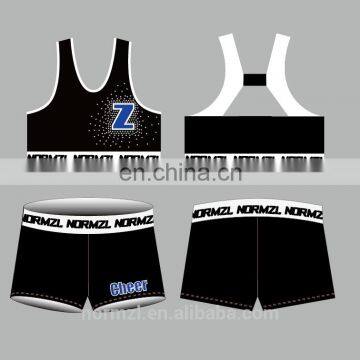 Wholesale Practice Wear Custom Design Cheerleading Uniform photo-4