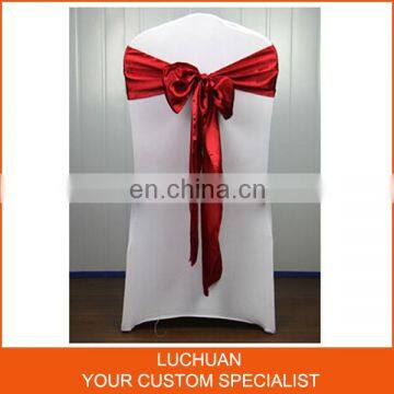 New Arrival Cheap Wedding Decorative High Quality Aqua Chair Sashes photo-5