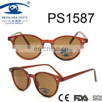 Oval lens shape pc lens fashion sunglasses for wholesale