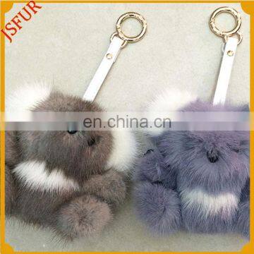 Customized Size High Quality Mink Fur Bear Auto Accessory