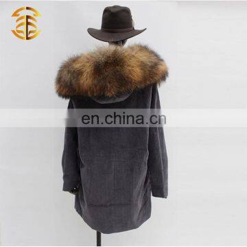 Factory Directly Wholesale High Quality Competitive Price Corduroy Overcoat