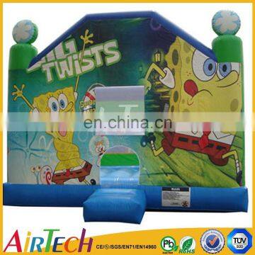 popular PVC tarpaulin inflatable castle toy for amusement