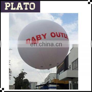 PVC flying inflatable helium balloons for outdoor trade show