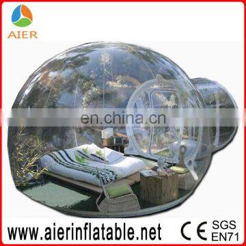 2017 Aier outdoor luxury inflatable transparent tent/hot sale inflatable tents