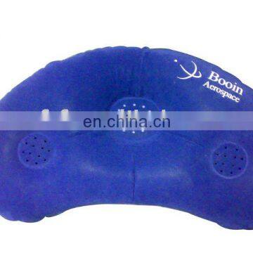 Inflatable pvc travel pillow