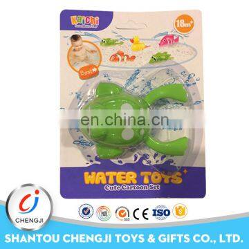 Hot sell plastic bathing water realistic frog toy for children