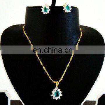 GOLD PLATED WHOLESALE JEWELRY -DELICATE IMITATION SMALL PENDANT SETS