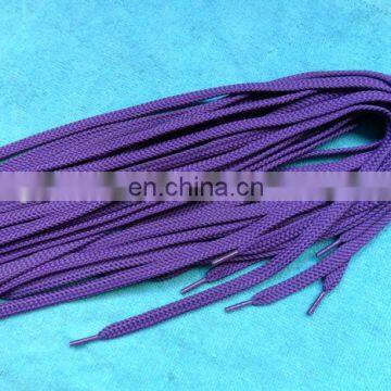 polyester double layer shoe lace