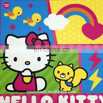 Press Button Fiber Optic Light up Desktop Calendar photo-2