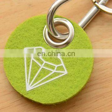 Silk-printing keychain Flet key ring