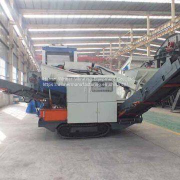 Crawler Moving Crushing Station, Mobile Crushing Stone Plant photo-3