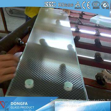 Anti-slip SGP Laminated Glass Price per Square Meter photo-2