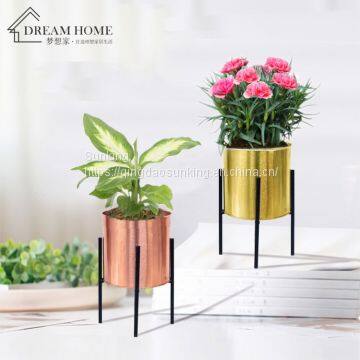 Metal Flower Stand With Flower Pot photo-3