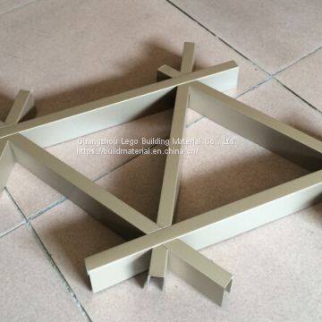 Indoor Metal Grid Ceilings Aluminum Aluminum Alloy Grille