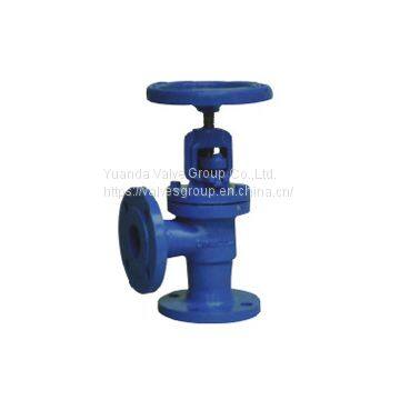 Cast Iron Globe Valve DIN Angle Type Globe Valve