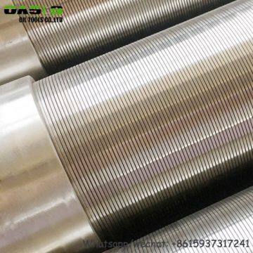 Stainless Steel 304L Wire Wrapped Screen Filter Tube Wedge Wire ss Stainless Strainers photo-5