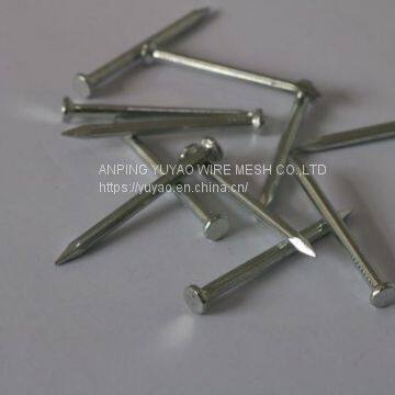 steel nails for concrete fluted shank concrete nails with hat