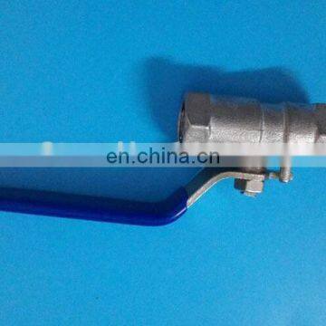 GOGO High Quality 1PC Ball Valve Stainless Steel SS304 201 316 Small Ball Valve DN6 Female Thread 1/4" BSP 2 Way Valve