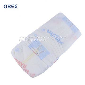 OEM Super Soft Top-Sheet Leak Guard Disposable Diaper Baby Nappies