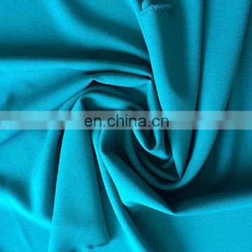 chinese wholesale 92% polyester 8% spandex two way stretch fabric for dresses