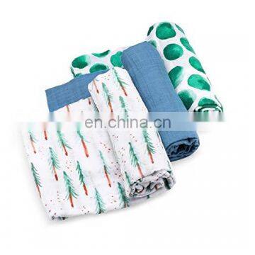 2020 March EXPO 100% 2 Layer Muslin Organic Cotton Adjustable Muslin Fleece Swaddle Blankets For Baby Free Shipping