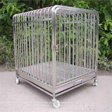 Heavy Duty Dog Cage /Dog Crate Bunnings with Four Wheels for Dogs/Cats/Rabbits