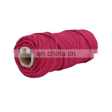 Wholesale Twisted Cotton Macrame Cord Rope Braid Cotton Cord 4mm,5mm,7mm,8mm photo-6