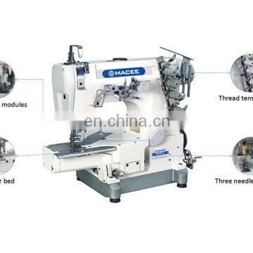 MC 600-01 HIGH-SPEED CYLINDER-BED INERLOCK SEWING MACHINE photo-2