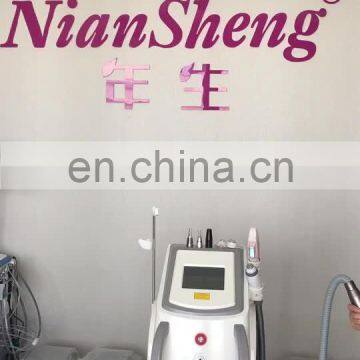 Niansheng 2020 New year deal 3 in 1 multifunctional Beauty machine tattoo removal machine+ pico second laser machine + RF