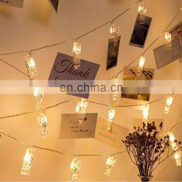 Fairy Lights Photo Clip LED String Lights Battery Powered Christmas Party Wedding photo-5