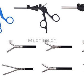 Laparoscopic instruments set grasping forceps for endoscopy laparoscopic forceps scissors with three partition