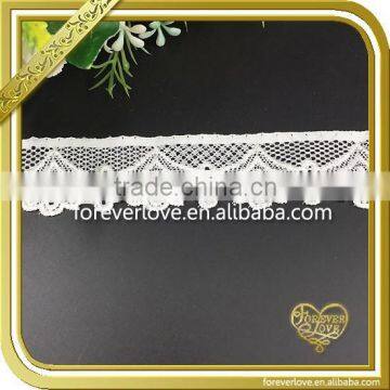 2016 High quality elastic nylon spandex lace trimming for ligerie FLL-016