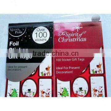 Professional Manufacturer Supply Gift Tags Stickers