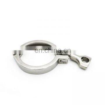 Wholesale Price 1.5" SS304 Heavy Duty Single Pin Clamp Fitting Connection Stainless Steel Sanitary Flange Clamp photo-4
