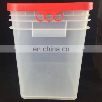 30L Square Plastic Bucket