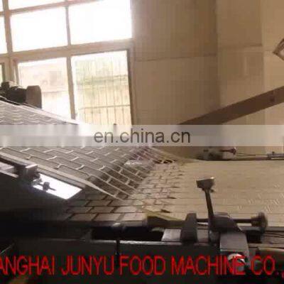 Junyu 1500kg/h brown sugar biscuit bourbon biscuits machine manufacturer hard cracker biscuit production line price